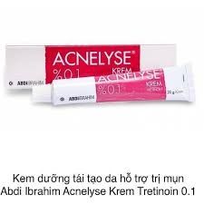 Kem dưỡng tái tạo da hỗ trợ trị mụn Abdi Ibrahim Acnelyse 0.1%