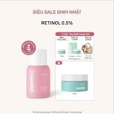Tinh chất Retinol Candid 0.5% Chống Lão Hóa & Cải Thiện Nếp Nhăn 30ml