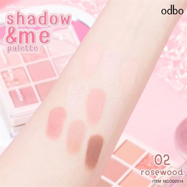 Phấn mắt 9ô Odbo Shadow & me pallete #02