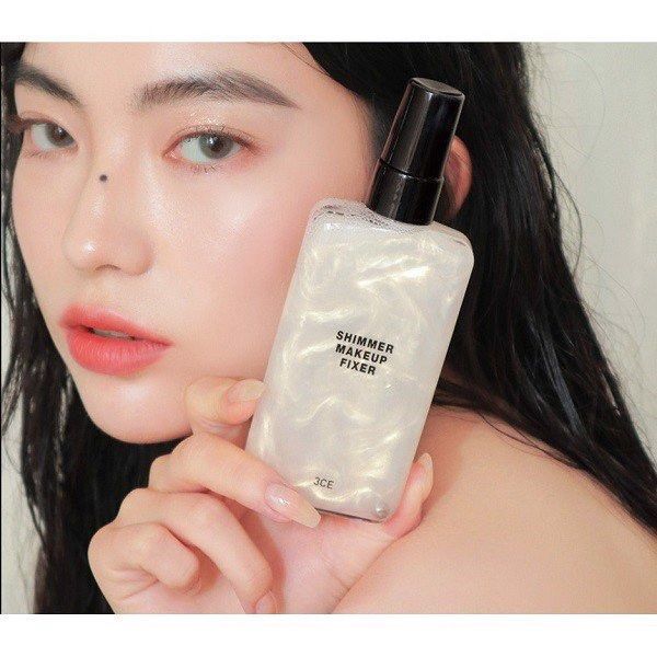 Xịt Setting 3CE Makeup Fixer Mist shimer 100ml