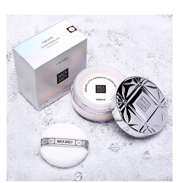 Phấn Phủ Kiềm Dầu MACK ANDY Creamy Lithe Permeate Loose Powder #010 tự nhiên