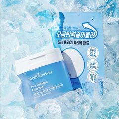 Toner Pad Medianswer pore collagen cấp ẩm,se khít lỗ chân lông (80 miếng)