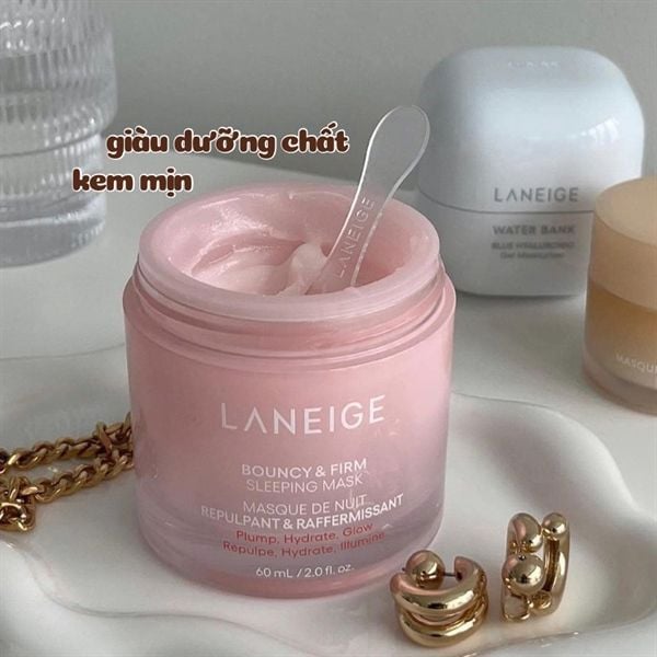Mặt Nạ Ngủ Tăng Cường Collagen, Căng Mịn Da Laneige Bouncy & Firm Sleeping Mask
