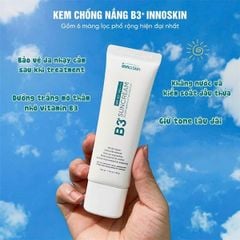 Kem chống nắng b3 innoskin chống nắng kiềm dầu suốt 24h