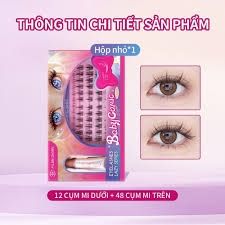 Mi giả mlen diary baby comic lazy lashes