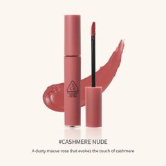 Son Kem Lì 3CE Velvet Lip Tint #cashmere nude
