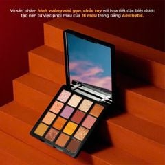 Bảng mắt 16 ô Lemonade aesthetic eyeshadow palette