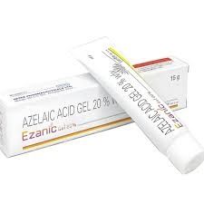Gel trị mụn giảm thâm Ezanic Gel 20% Azelaic Acid 15g