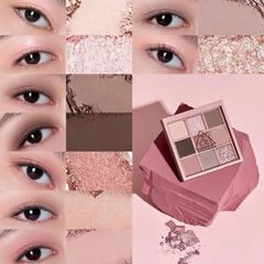 BẢNG PHẤN MẮT 3CE 9 Ô MULTI MULTI EYE COLOR PALETTE #knotted pink