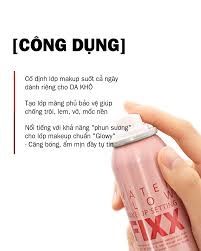 Xịt Khoá Makeup căng bóng So Natural Fixx Water Glow Makeup Up Setting 75ml