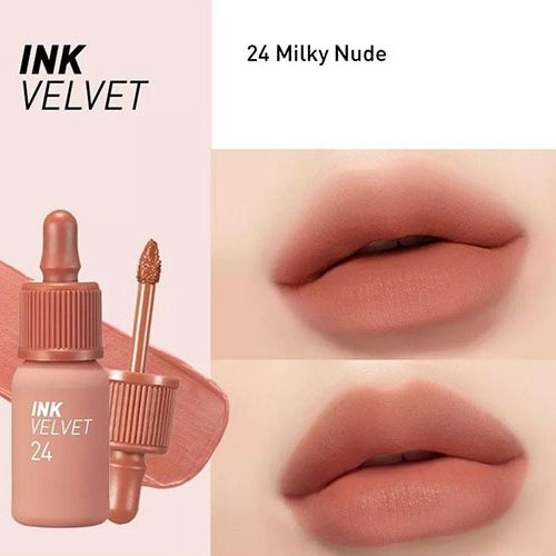 Son kem lì Peripera Ink Velvet 24 milky nude
