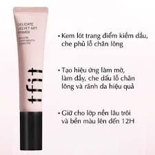 Kem Lót Kiềm Dầu Tfit Delicate Silk Veil Art Primer 30ml