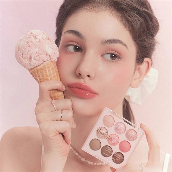 Phấn Mắt Dasique Shadow Ice Cream Palette 9 Colors #19 candy berry