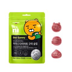 Kẹo Dẻo Giảm Cân Vị Táo Xanh Myni Selfcare Diet Gummy Ildong Hàn Quốc