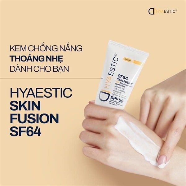 Kem chống nắng bảo vệ tối đa Hyaestic Skin Fusion SF64 Sun And Pollution Protector SPF50+ 50ml
