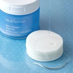 Toner Pad Medianswer pore collagen cấp ẩm,se khít lỗ chân lông (80 miếng)