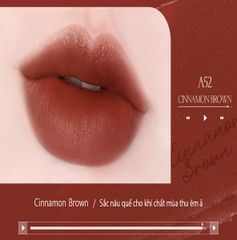 Son Kem Lì Black Rouge A52 cinamon brown - đỏ nâu 4.5ml