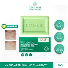 Xà Phòng Giảm Mụn Cơ Thể Derladie Body Cleansing Bar For Blemish Skin 50g