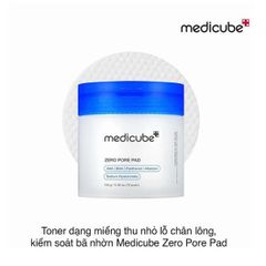 Toner pad thu nhỏ Lỗ Chân Lông Medicube zero pore pad 70 miếng