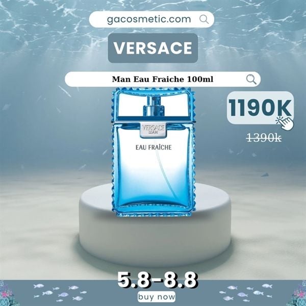 Nước Hoa Nam Versace Man Eau Fraiche EDT 100ml