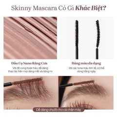 Mascara Mude Chuốt Mi Dài Tự Nhiên #01 Black