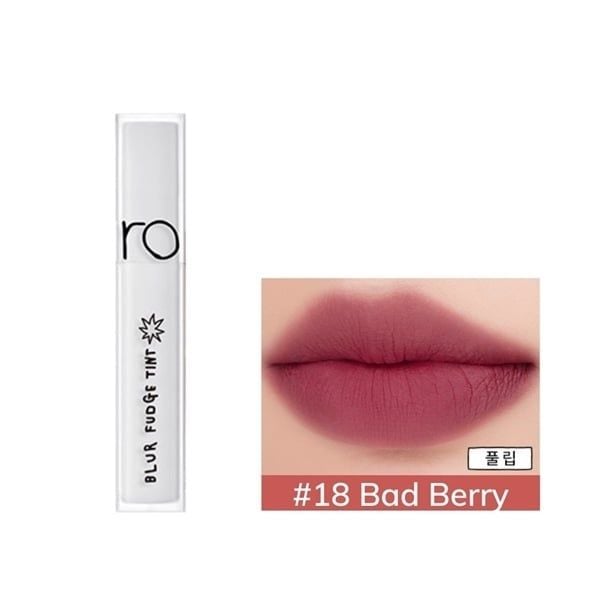 Son Kem Lì Romand Blur Fudge Tint x Inapsquare Black Spectrum Collection #18 Bad berry