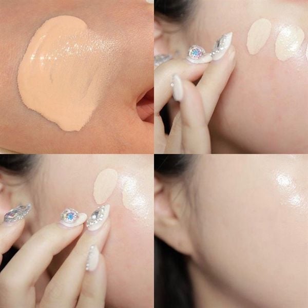 Kem Nền Bóng Mượt Clio Kill Cover Glow Foundation Spf50+ Pa++++ 38G (Tặng Kèm Cọ)