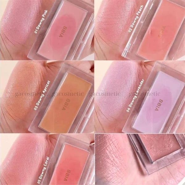 phấn má hồng BBIA powder cheek #02 peach