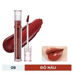 Son Tint Lilybyred Glassy Layer Fixing M08 Burnt Brick - Đỏ Nâu