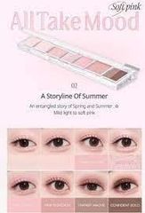 Bảng Phấn Mắt 7 Ô Peripera All Take Mood Palette #002-a story line of summer