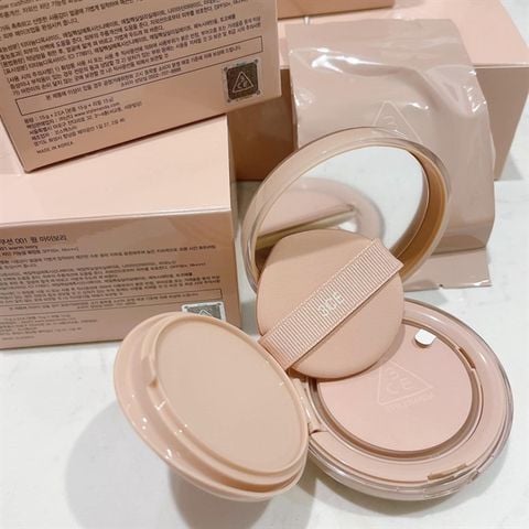 [kèm lõi ] Phấn Nước 3CE Stylenanda Glow Cushion 15g #02