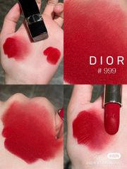 Son thỏi lì Dior Rouge 999 Matte 1,5g -màu đỏ thuần