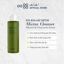 Sữa Rửa Mặt oh!oh! Detox Làm Sạch Sâu Cho Mọi Loại Da 150g