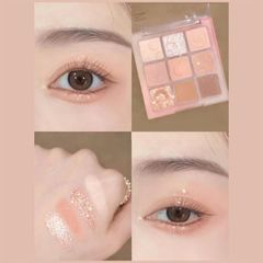 Bảng Phấn Mắt 9ô Dasique Shadow Palette #14-Peach Squeeze