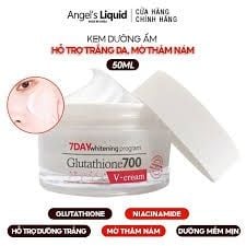 Kem dưỡng trắng Da Angel's Liquid 7 Day Glutathione 700 V-Cream