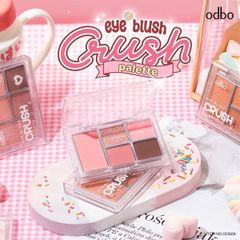 Bảng phấn mắt và má hồng ODBO eye blush crush #02