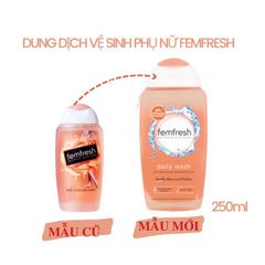 Dung dịch vệ sinh FEMFESH 250ml ANh quốc * 250ml
