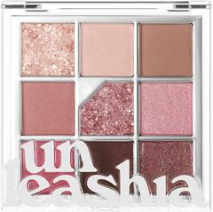 Bảng mắt thuần chay 9 ô Unleashia glitterpedia passion #05 all of dusty rose