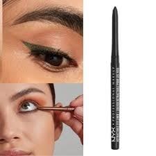 Chì kẻ mắt dạng sáp NYX retractable eye liner chống nước lâu trôi #black