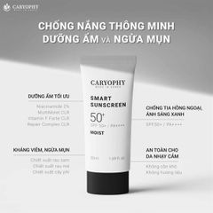 Kem Chống Nắng Caryophy Nâng Tone, Ngừa Mụn 50ml