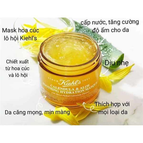 Mặt Nạ Hoa Cúc Calendula Petal-Infused Calming Mák 14ml