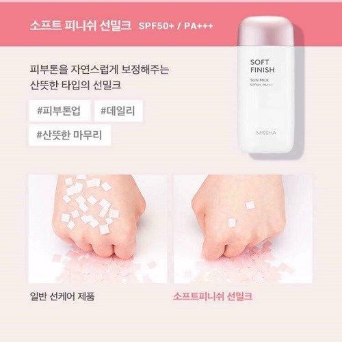Kem Chống Nắng Missha Mềm Mịn Da SPF50+/PA+++ 70ml