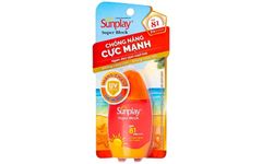 Kem chống nắng dạng sữa Sunplay super block spf 81 pa++++ size nhỏ 30g
