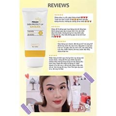 Kem chống nắng nâng tone Pekah skin protect UV sun block spf 50+ pa+++ 70ml