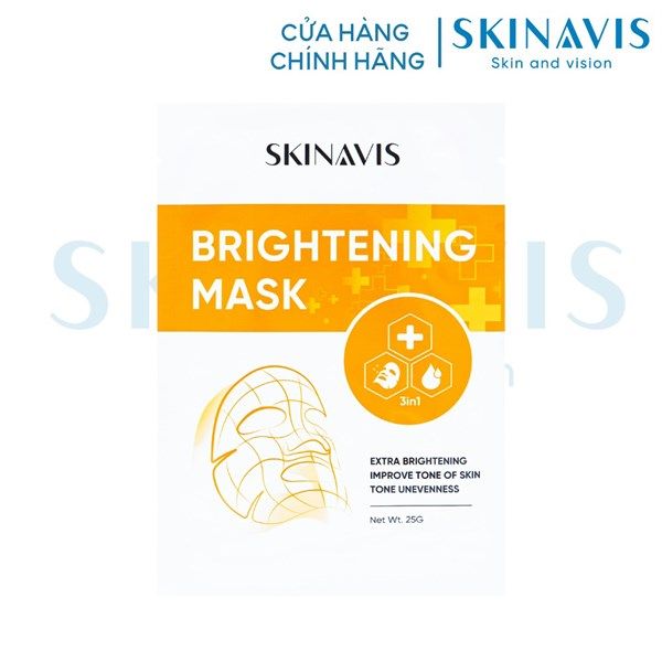 ￼Mặt nạ mặt sáng da Skinavis Dược Mỹ Phẩm