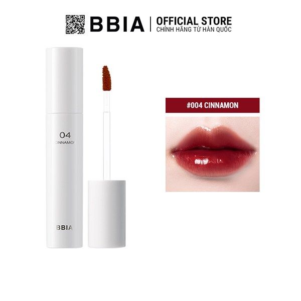 Son Tint Bóng Bbia Glow Lip Tint #04 Cinnamon