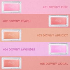phấn má hồng BBIA ready to wear powder cheek #01pink