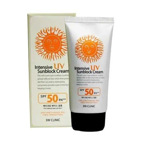 Kem Chống Nắng 3W Clinic Dành Cho Mọi Loại Da SPF50 PA+++ 70ml