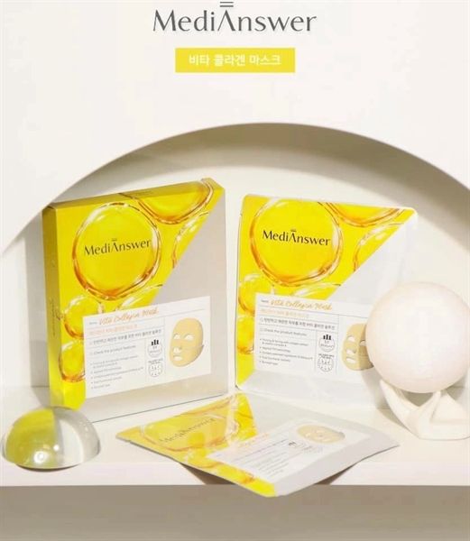 Mặt Nạ Thạch Collagen Medianswer 83% Pure Collagen Tươi Vita Mask