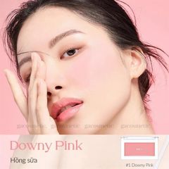phấn má hồng BBIA ready to wear powder cheek #01pink